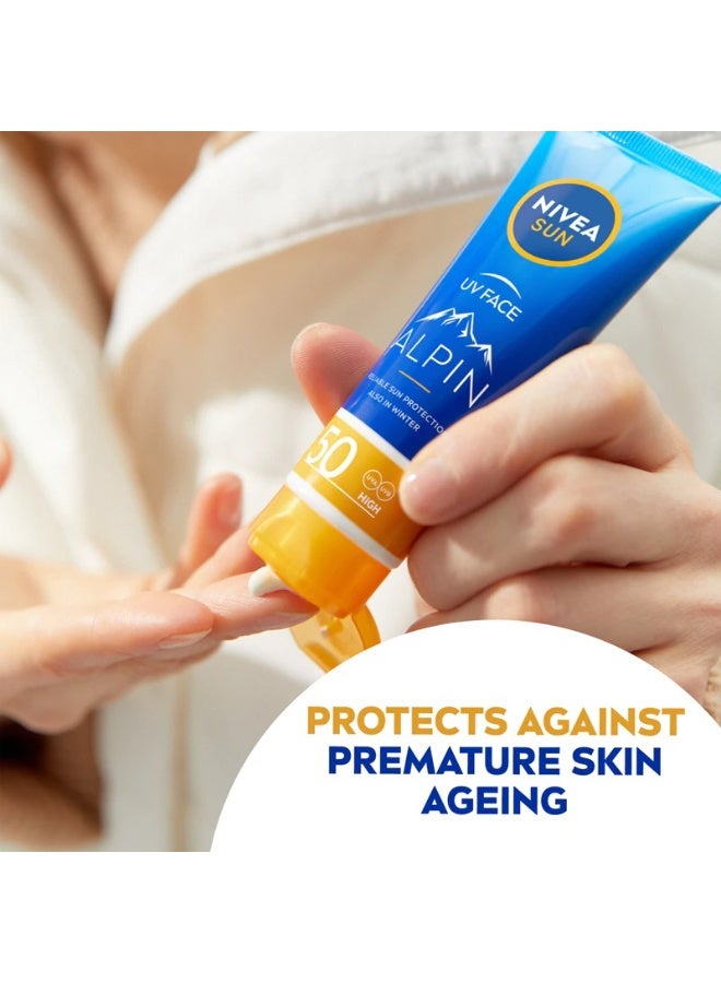 Nivea Sun Alpin Sun Face Cream SPF50 50 ml - Image 4